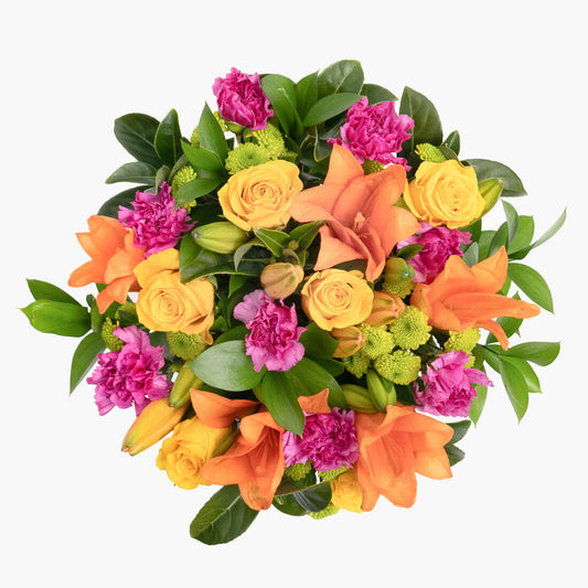 Geelong delivery flower arrangement with bright vibrant colours